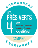 logo Camping des prés verts à concarneau
