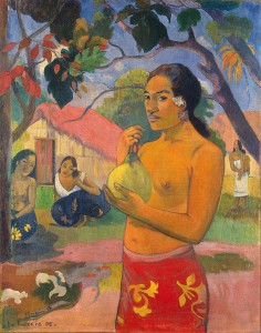 Peinture de Paul Gauguin, artiste connu à Pont-Aven